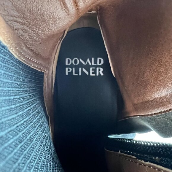 Donald J Pliner Captain Leather & Suede Bootie Size 9.5 - Picture 16 of 16